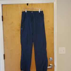 Wonder flex navy scrub pants
